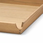 LIND DNA Teak Nupo Nupo Caviar tálca 28,6x36,6cm