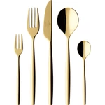 V&B MetroChic d'Or Cutlery evőeszközkészlet 12személyes 113részes