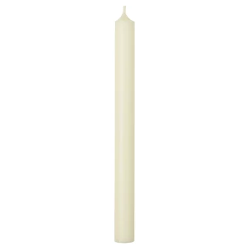 IHR CYLINDER CANDLE gyertya 2,2x25cm krém