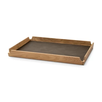 LIND DNA Teak Nupo Nupo Caviar tálca 28,6x36,6cm